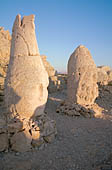 Nemrut Dagi Milli Parki, the tomb of King  Antiochos I, east terrace